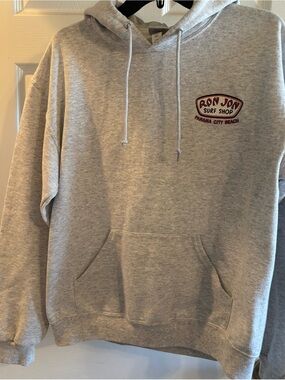 Gray Hooded Sweatshirt - Ron Jon Surf Shop Panama City Beach